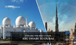Places to visit in Abu Dhabi | Things to do in ABu Dhabi Blog Banner by Abu Dhabi Tourist Places