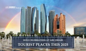 Holi Celebration in Abu Dhabi | Holi At Abu Dhabi Blog Banner by Abu Dhabi Tourist Places