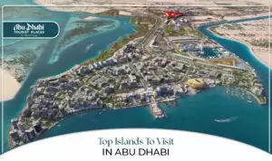 Islands of Abu Dhabi | Best islands in Abu Dhabi Blog Banner by Abu Dhabi Tourist Places