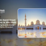 Sheikh Zayed Grand Mosque in Abu Dhabi | Sheikh Zayed Mosque tickets Blog Banner by Abu DHabi tourist places