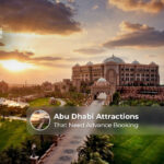 Abu Dhabi attractions that require advance booking.