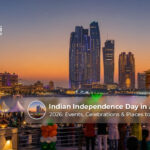 Indian Independence Day celebration at the Embassy of India in Abu Dhabi.