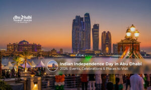 Indian Independence Day celebration at the Embassy of India in Abu Dhabi.