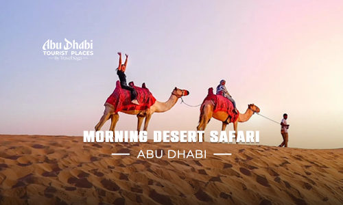 Morning Desert Safari Abu Dhabi