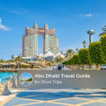 Travellers exploring Abu Dhabi landmarks and attractions during a short city getaway.