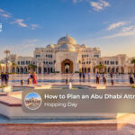 Visitors exploring iconic landmarks and cultural attractions across Abu Dhabi in one day.
