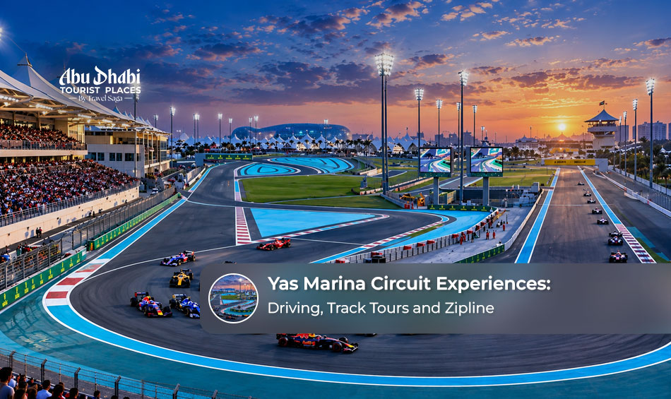 Yas Marina Circuit experiences featuring Formula racing, guided track tours and thrilling motorsport activities in Abu Dhabi